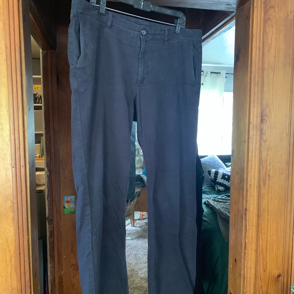 Hawker Rye navy slim fit pants 36x32